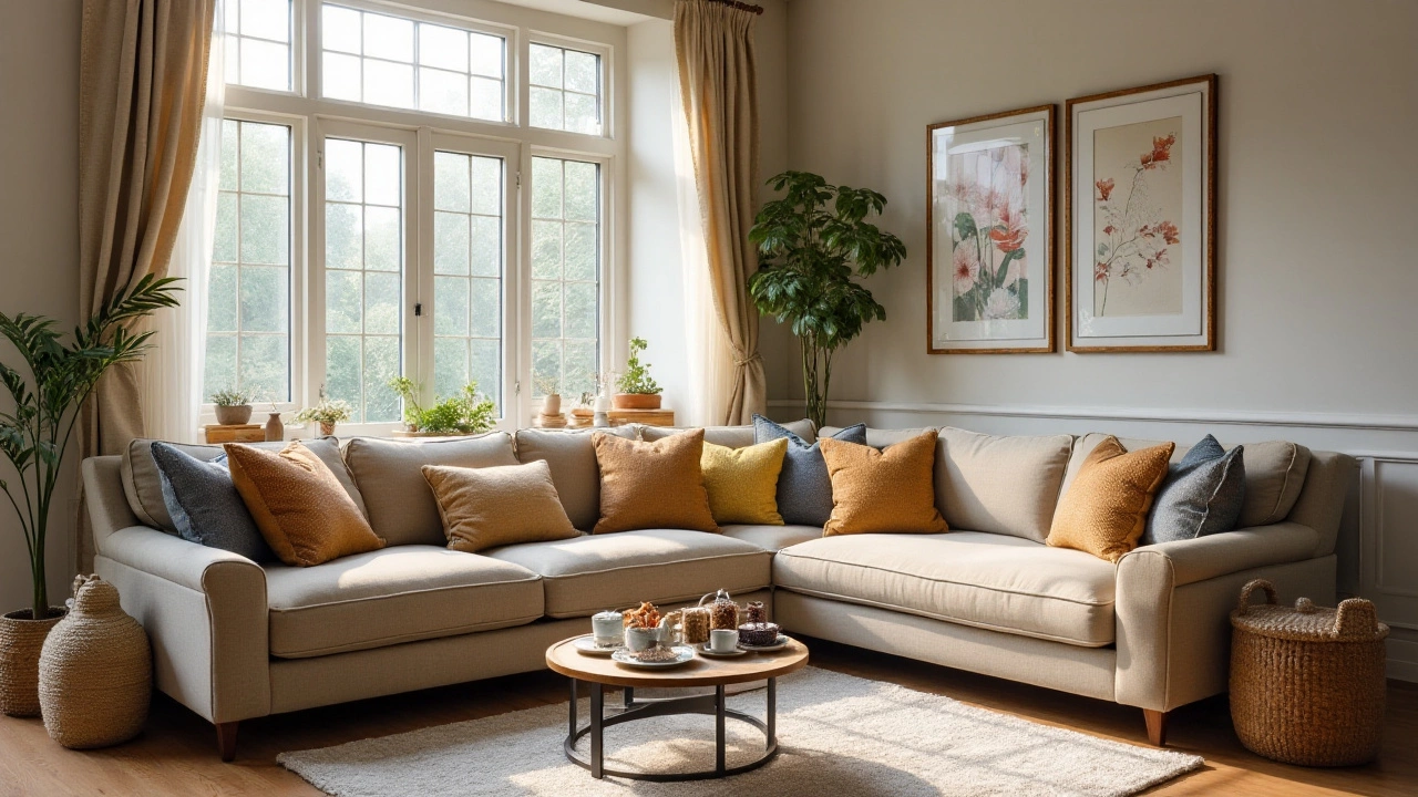 Mastering the 3-5-7 Rule in Corner Sofa Design