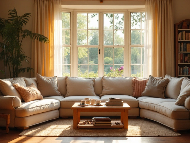 Maximize Space and Style: Placing Corner Sofas in Front of Windows