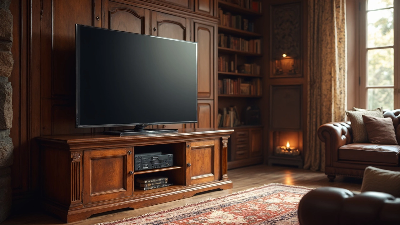 Should Your TV Be Bigger than Your TV Stand?