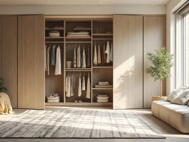 Open Wardrobes: The Benefits of Doorless Designs