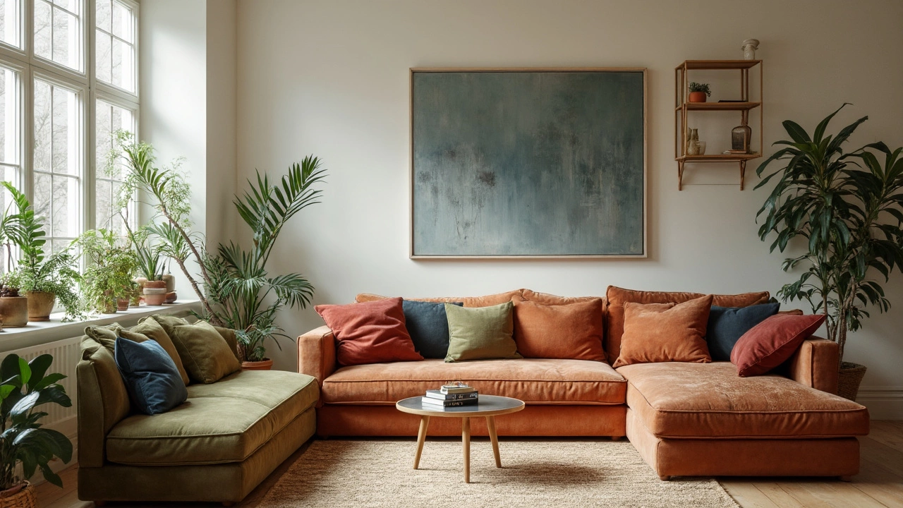 Color Trend in Living Rooms 2024: How Corner Sofas Take Center Stage