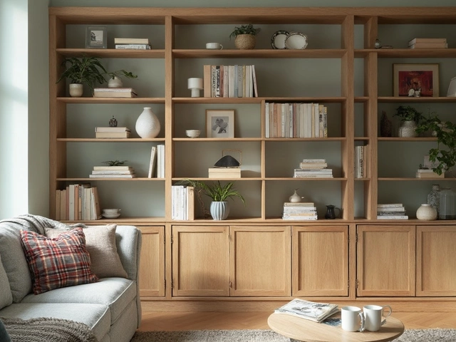 Triangle Rule for Shelves: Design Your Bookcase Like a Pro