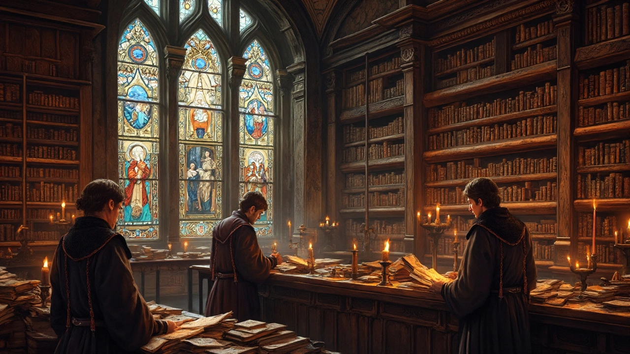 Why Do Old Bookcases Have Chains? The Surprising History Behind Chained Libraries