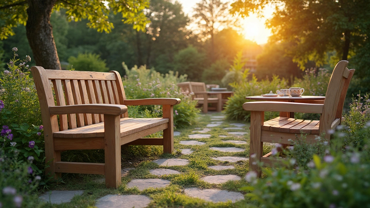 Do Amish Use POLYWOOD? The Truth About Amish Garden Furniture Choices