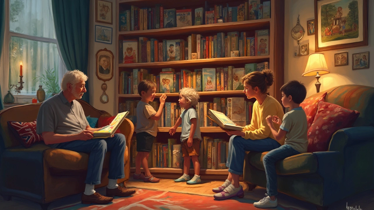 Surprising Perks of a Living Room Bookshelf