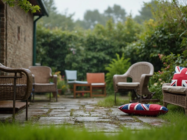 What Happens to Garden Furniture When It Rains?