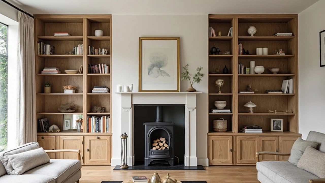 Tips for Making Built In Bookcases Work in Any Room