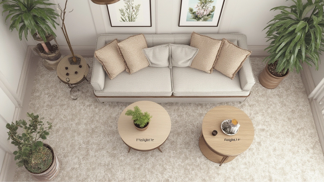Matching Coffee Table Height to Style and Function