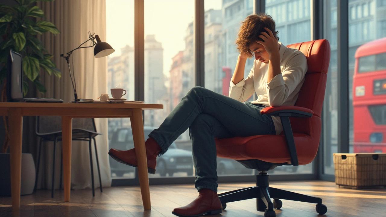 Office Chair Height Problems: How an Oversized Chair Wrecks Your Comfort and Health