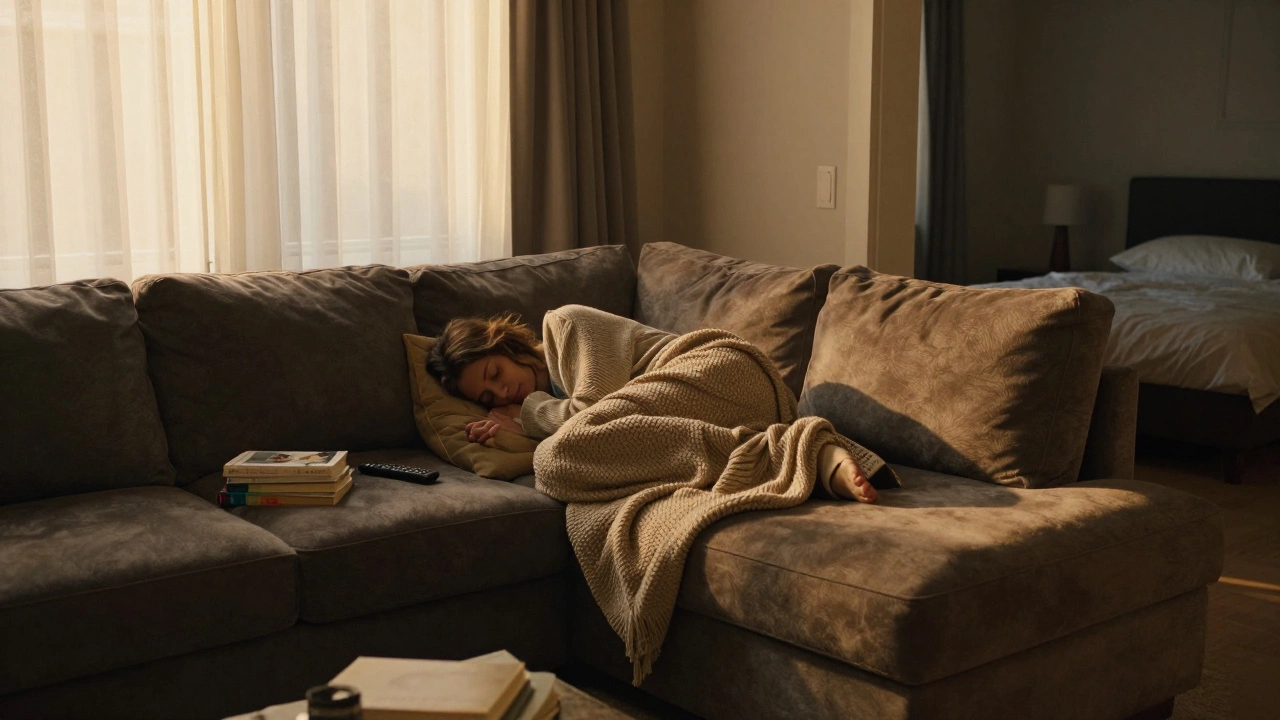 Why Do I Sleep Better on the Sofa Than the Bed?