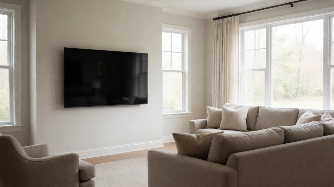 Optimal TV placement in living room